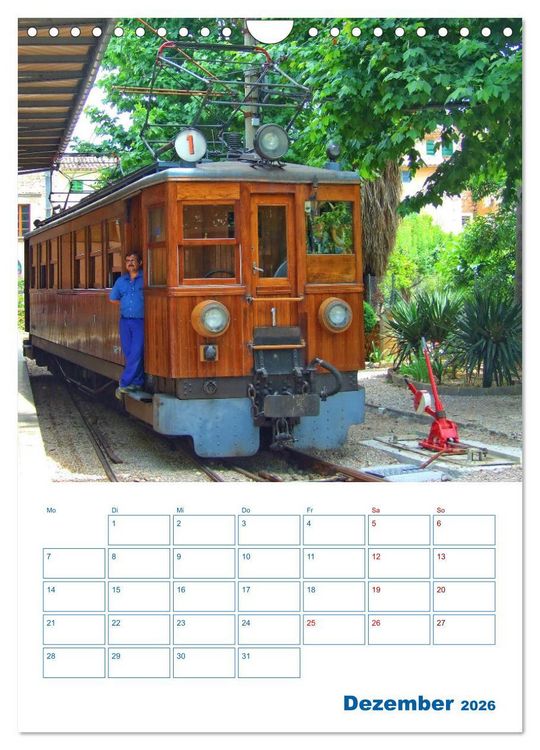 Produktbild: S&oacute;ller auf Mallorca &ndash; Terminplaner (Wandkalender 2026 DIN A4 hoch), CALVENDO Monatskalender