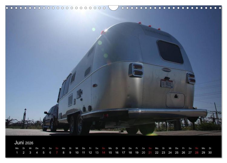 Produktbild: Airstream (Wandkalender 2026 DIN A3 quer), CALVENDO Monatskalender