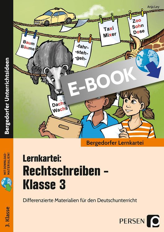 Produktbild: Lernkartei: Rechtschreiben - Klasse 3