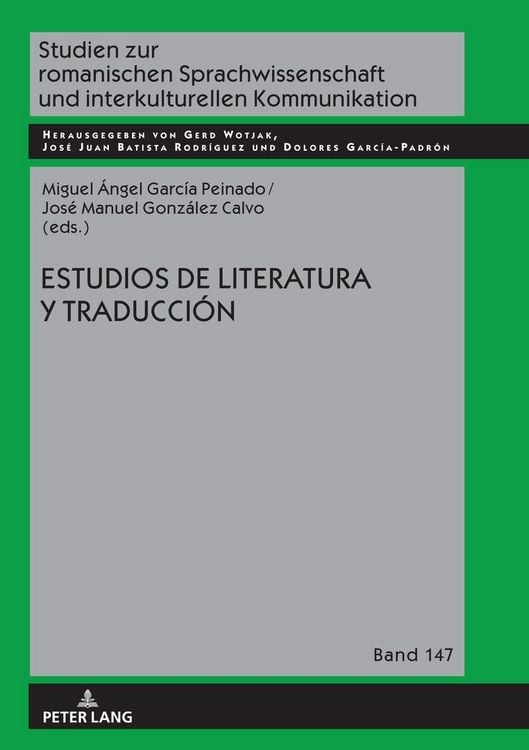 Produktbild: Estudios de literatura y traducci&oacute;n