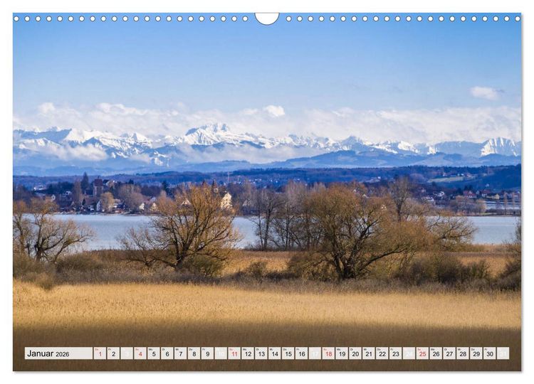 Produktbild: Auszeit Bodensee (Wandkalender 2026 DIN A3 quer), CALVENDO Monatskalender