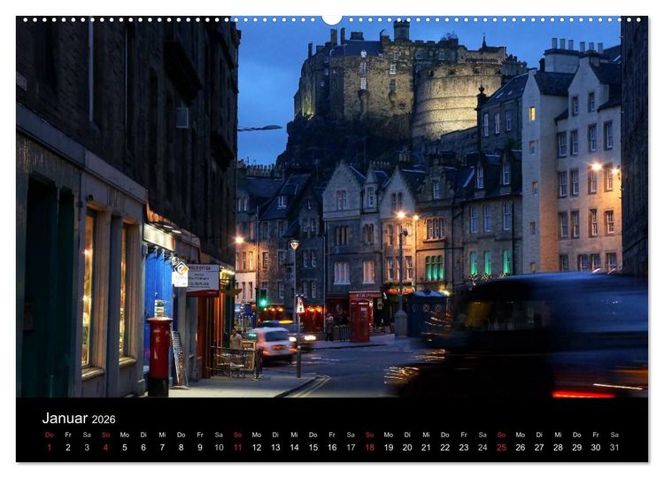Produktbild: Schottland 2026 (hochwertiger Premium Wandkalender 2026 DIN A2 quer), Kunstdruck in Hochglanz