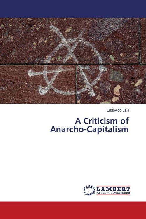 Produktbild: A Criticism of Anarcho-Capitalism