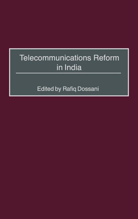 Produktbild: Telecommunications Reform in India