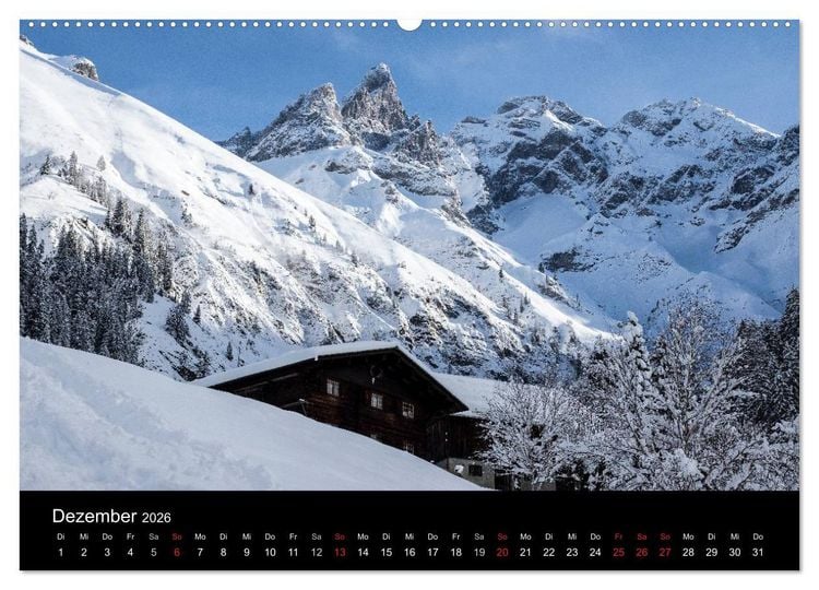 Produktbild: Allg&auml;uer Impressionen (Wandkalender 2026 DIN A2 quer), CALVENDO Monatskalender
