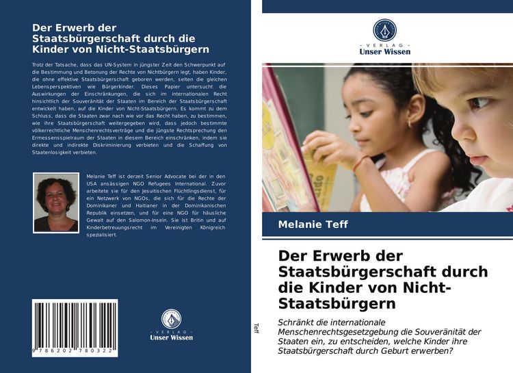 Produktbild: Der Erwerb der Staatsb&uuml;rgerschaft durch die Kinder von Nicht-Staatsb&uuml;rgern