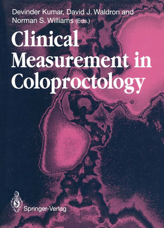Produktbild: Clinical Measurement in Coloproctology