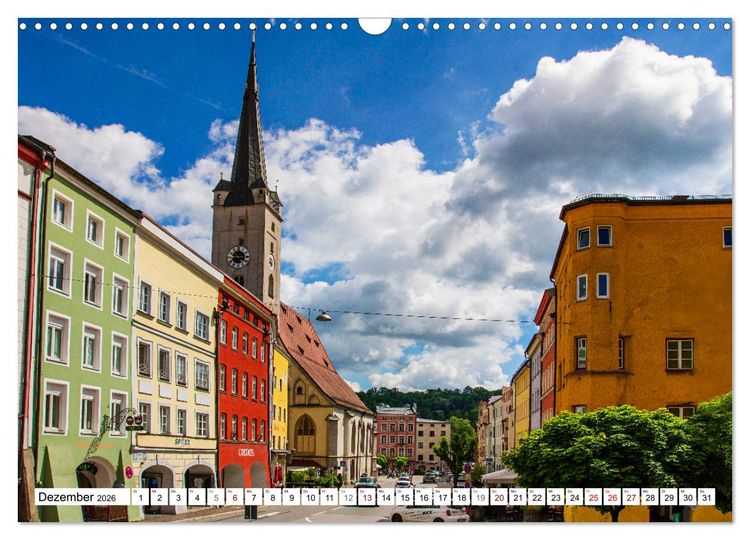 Produktbild: Wasserburg am Inn (Wandkalender 2026 DIN A3 quer), CALVENDO Monatskalender