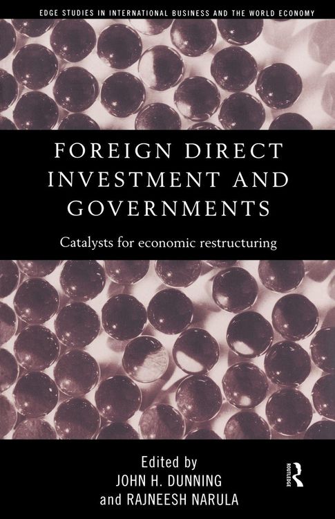 Produktbild: Foreign Direct Investment and Governments