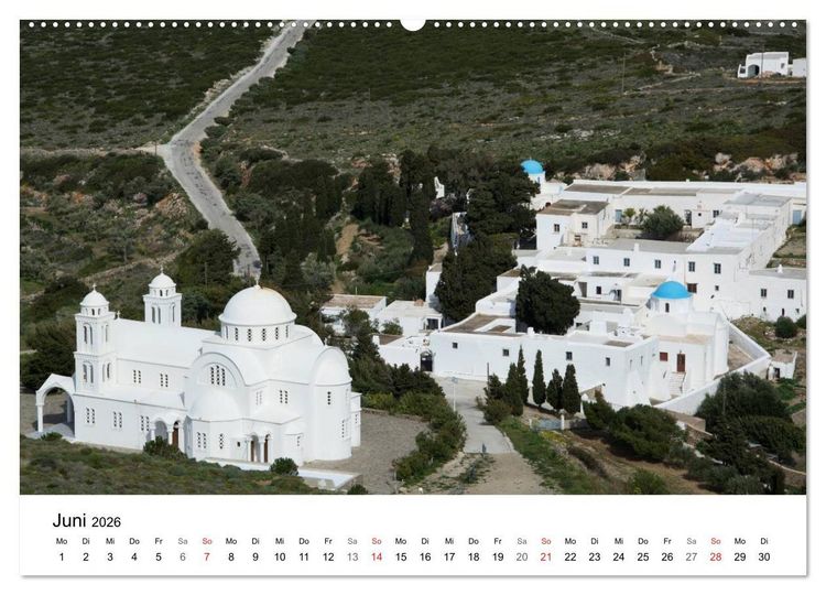 Produktbild: Paros, Perle der Kykladen (Wandkalender 2026 DIN A2 quer), CALVENDO Monatskalender