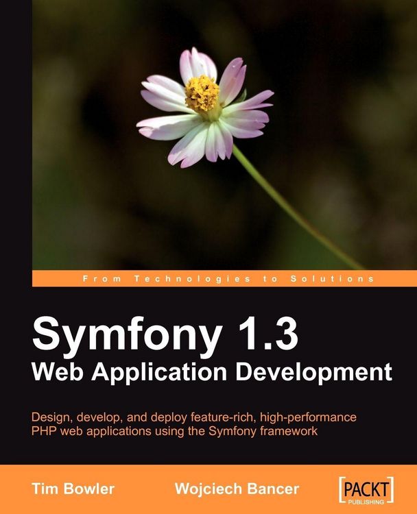 Produktbild: Symfony 1.3 Web Application Development