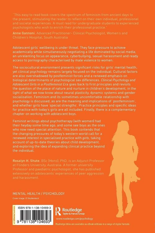 Produktbild: Clinical Psychology and Adolescent Girls in a Postfeminist Era