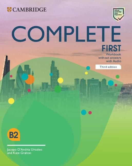 Produktbild: Complete First Workbook Without Answers with Audio