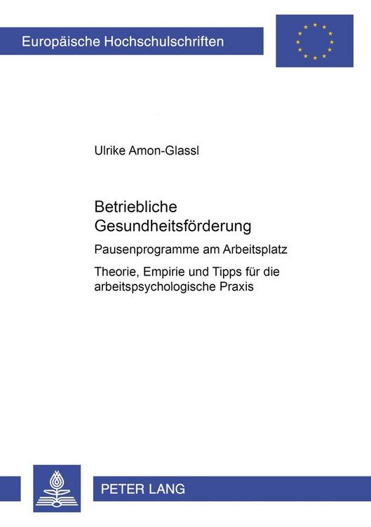 Produktbild: Betriebliche Gesundheitsf&ouml;rderung