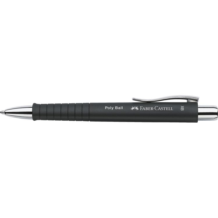 Produktbild: Faber-Castell Kugelschreiber Poly Ball XB schwarz
