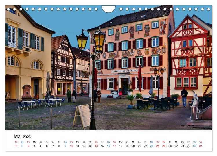 Produktbild: Odenwald - Impressionen (Wandkalender 2026 DIN A4 quer), CALVENDO Monatskalender