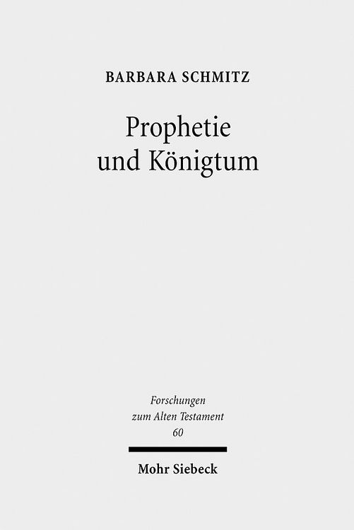 Produktbild: Prophetie und K&ouml;nigtum