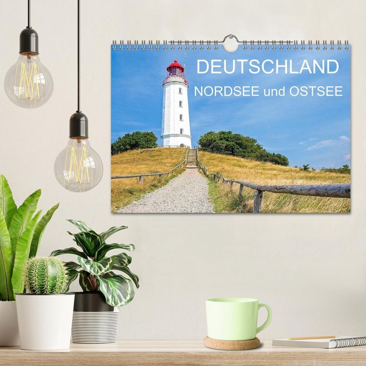 Produktbild: Deutschland- Nordsee und Ostsee (Wandkalender 2026 DIN A4 quer), CALVENDO Monatskalender