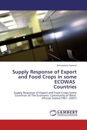 Produktbild: Samuel, B: Supply Response of Export and Food Crops in some