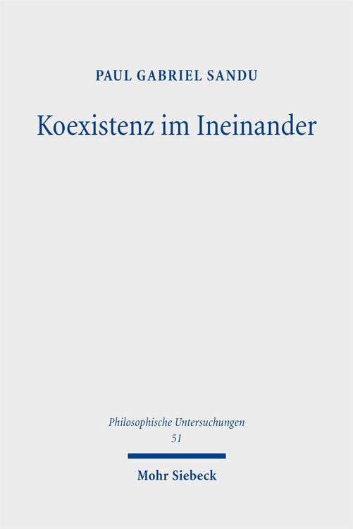 Produktbild: Sandu, P: Koexistenz im Ineinander