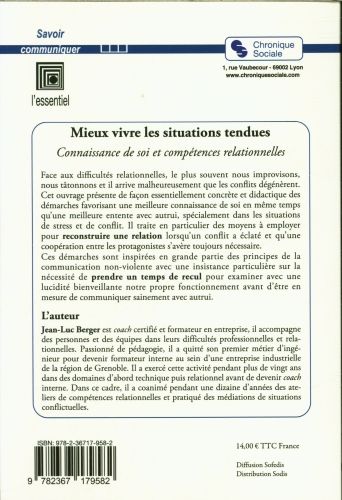 Produktbild: Mieux vivre les situations tendues