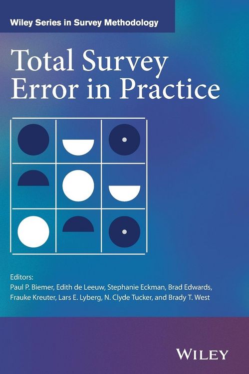 Produktbild: Total Survey Error in Practice