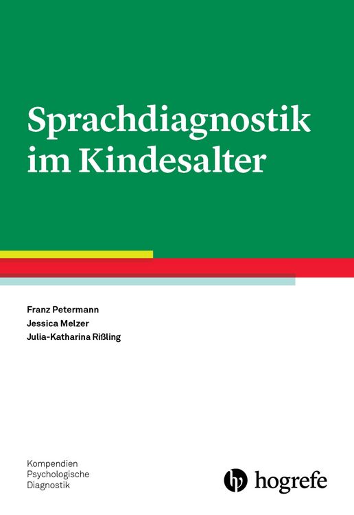 Produktbild: Sprachdiagnostik im Kindesalter