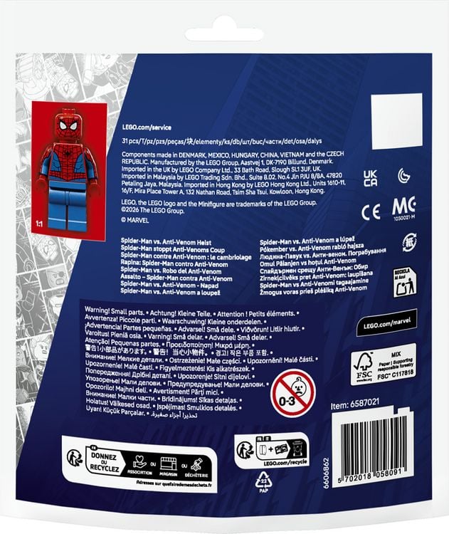 Produktbild: LEGO Super Heroes 30725
