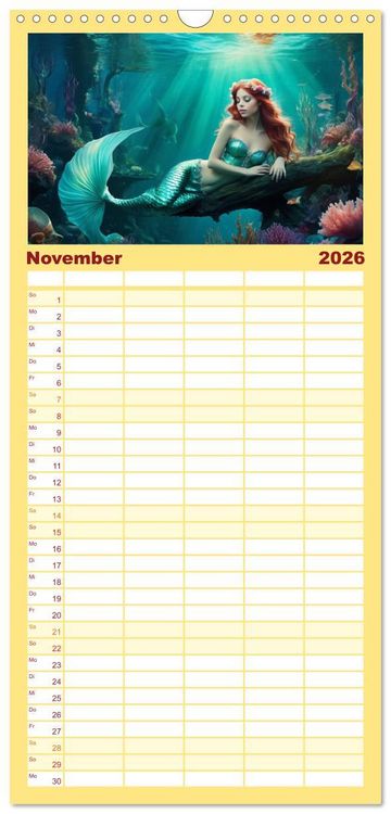 Produktbild: Familienplaner 2026 - Im Reich der M&auml;rchen, Mythen und Legenden mit 5 Spalten (Wandkalender, 21 x 45 cm) CALVENDO