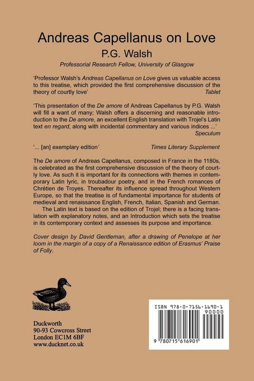Produktbild: Andreas Capellanus on Love