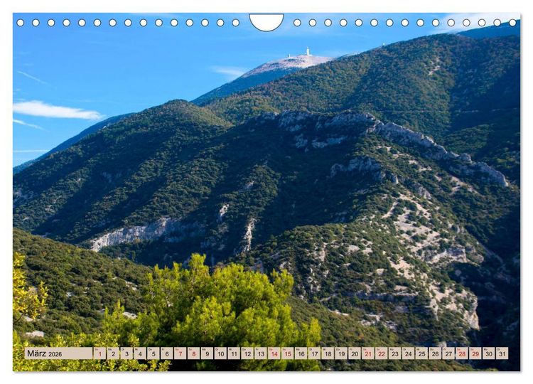 Produktbild: Magisches Land des Ventoux (Wandkalender 2026 DIN A4 quer), CALVENDO Monatskalender