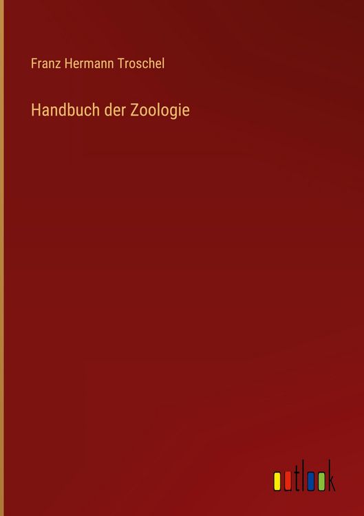 Produktbild: Handbuch der Zoologie