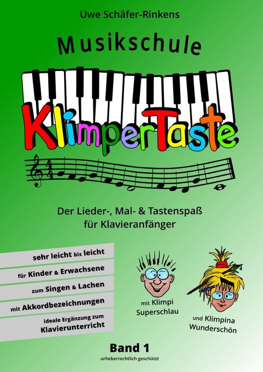 Produktbild: Musikschule Klimpertaste - Der Lieder-, Mal- und Tastenspa&szlig;