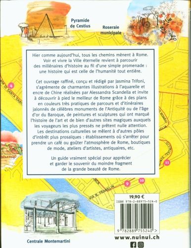 Produktbild: Rome &agrave; pied : curiosit&eacute;s et petites d&eacute;couvertes