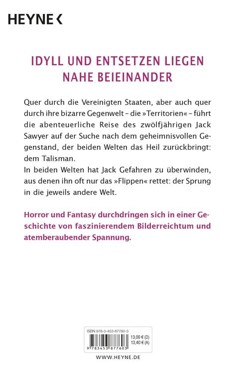 Produktbild: Der Talisman / Jack Sawyer Band 1