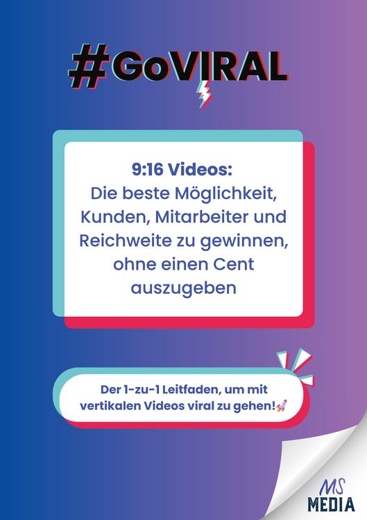 Produktbild: 9:16 Videos: Die beste M&ouml;glichkeit, Kunden, Mitarbeiter und Reichweite zu gewinnen, ohne einen Cent auszugeben