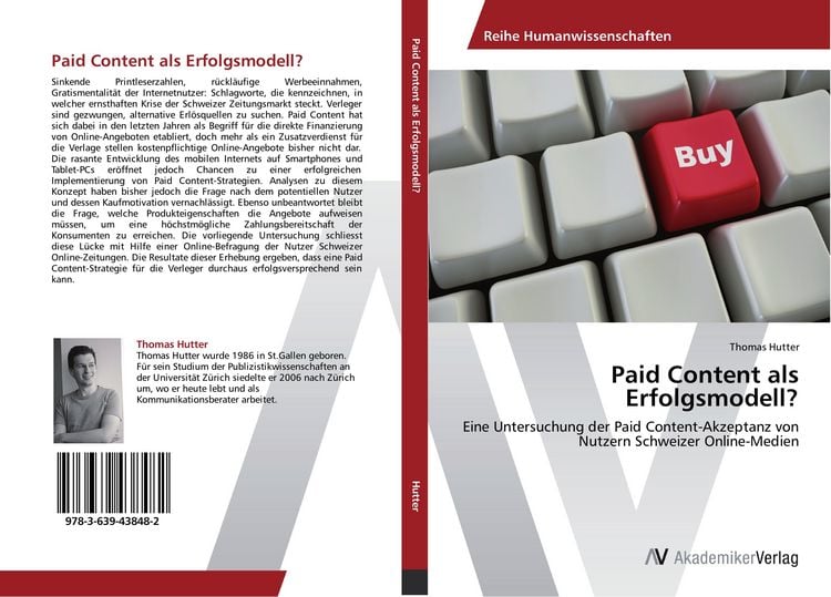 Produktbild: Paid Content als Erfolgsmodell?