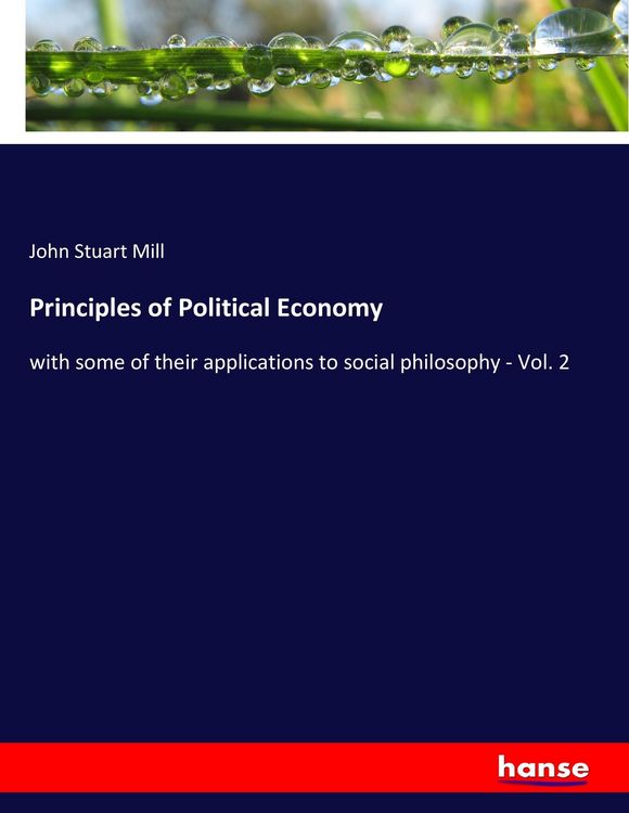 Produktbild: Principles of Political Economy