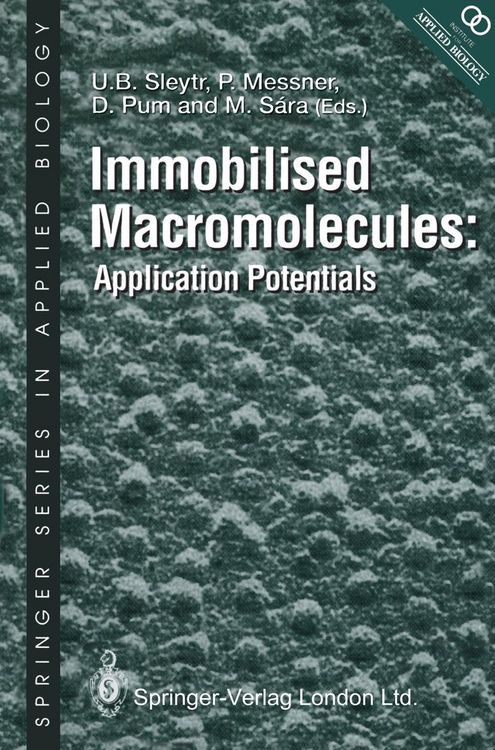 Produktbild: Immobilised Macromolecules: Application Potentials