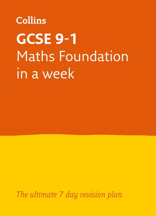 Produktbild: GCSE 9-1 Maths Foundation In A Week
