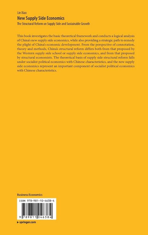 Produktbild: New Supply Side Economics