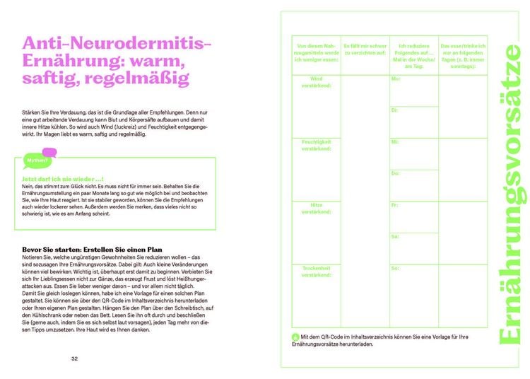Produktbild: Richtig essen bei Neurodermitis
