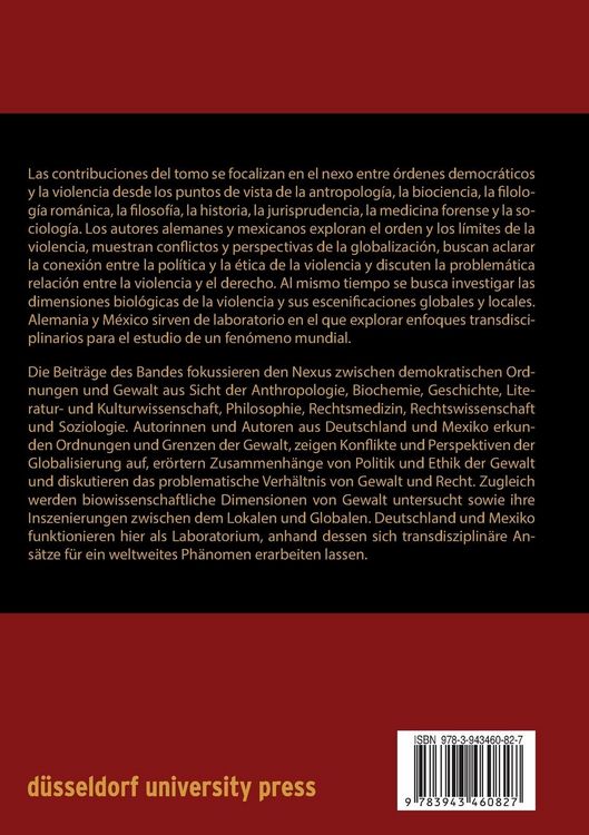 Produktbild: Democracia y violencia entre lo global y lo local