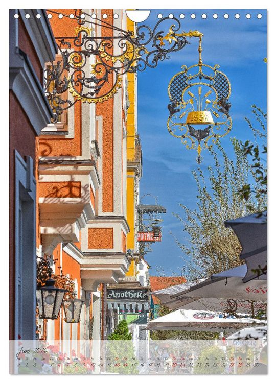 Produktbild: Gr&uuml;&szlig;e aus der Herzogstadt Erding (Wandkalender 2026 DIN A4 hoch), CALVENDO Monatskalender