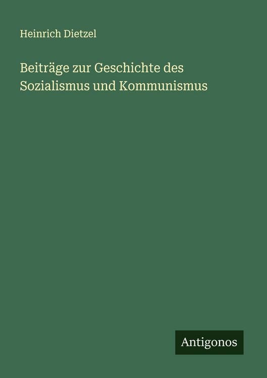 Produktbild: Beitr&auml;ge zur Geschichte des Sozialismus und Kommunismus