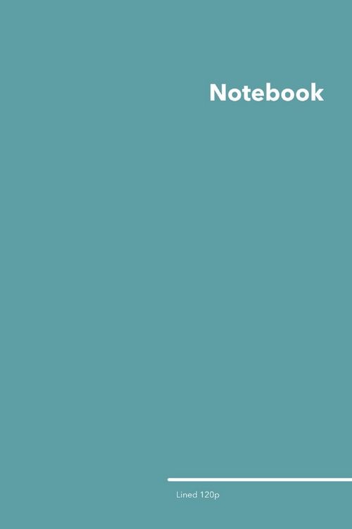 Produktbild: Lined College Ruled Notebook