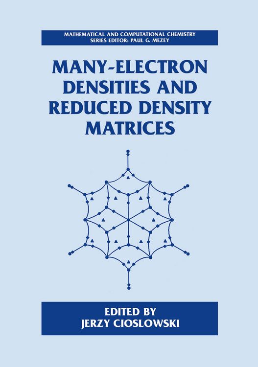 Produktbild: Many-Electron Densities and Reduced Density Matrices