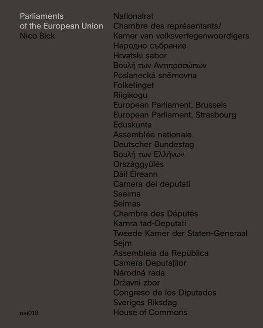 Produktbild: Nico Bick: Parliaments of the European Union