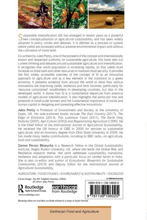 Produktbild: Sustainable Intensification of Agriculture