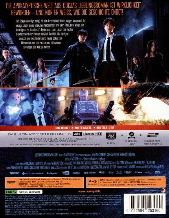 Produktbild: Omniscient Reader: The Prophecy - Limited Edition SteelBook (UHD-Blu-ray + Blu-ray)